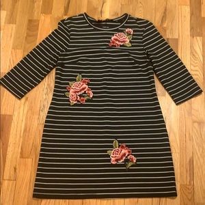 Striped Shift Dress